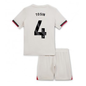 Dětské fotbalový komplet Chelsea Tosin Adarabioyo #4 Venkovní košile 2025-26 Krátkým Rukávem
